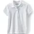 Girls Short Sleeve Feminine Fit Rapid Dry Polo Shirt, Front