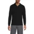 Men's Long Sleeve Mesh Polo Shirt, Front