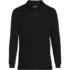 Men's Long Sleeve Mesh Polo Shirt, Front