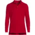 Men's Long Sleeve Mesh Polo Shirt, Front