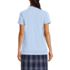 Women's Short Sleeve Mesh Polo Shirt, Back