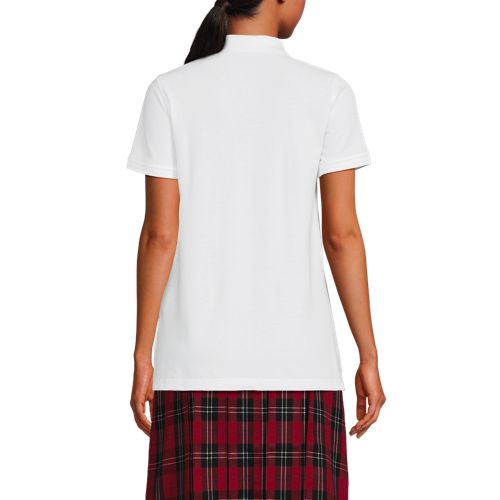 School Uniform Short Sleeve Mesh Polo Shirt - image 3