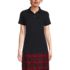Women's Short Sleeve Mesh Polo Shirt, Front
