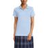 Women's Short Sleeve Mesh Polo Shirt, Front