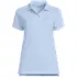 Women's Short Sleeve Mesh Polo Shirt, Front