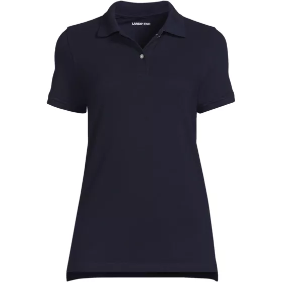 Women's Short Sleeve Mesh Polo Shirt - primary