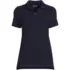Women's Short Sleeve Mesh Polo Shirt, Front