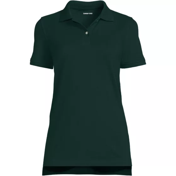 Women's Short Sleeve Mesh Polo Shirt - primary
