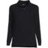 Women's Long Sleeve Mesh Polo Shirt, Front