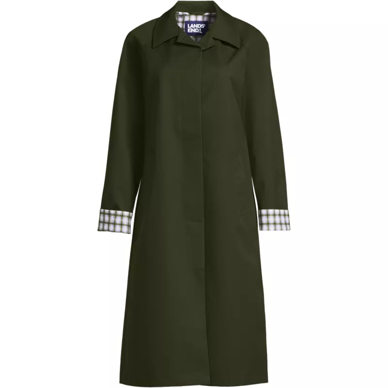 Women's Petite Mac Raincoat, Front