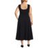 Women's Plus Size Starfish Midi Fit and Flare Dress, Back