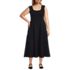 Women's Plus Size Starfish Midi Fit and Flare Dress, Front