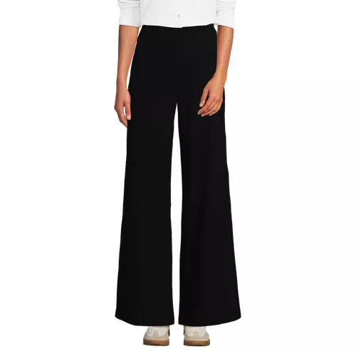 Women's Starfish High Rise Palazzo Pants, Front