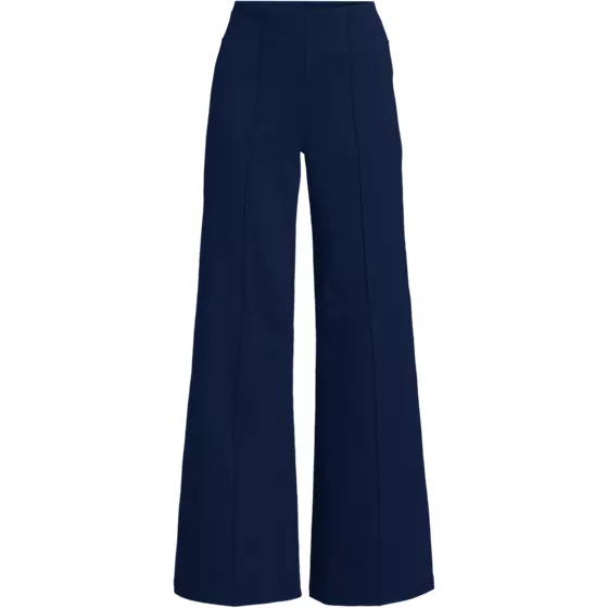 Women's Petite Starfish High Rise Palazzo Pants - primary