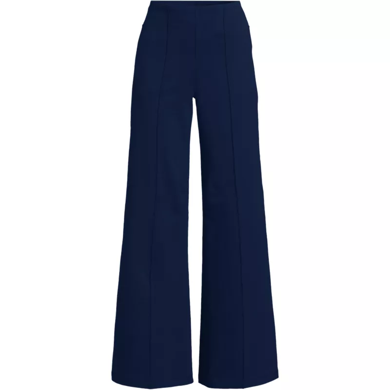 Women's Starfish High Rise Palazzo Pants, Front