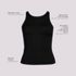 Women's Plus Size Tugless High Neck Strappy Back Tankini Swimsuit Top, alternative image