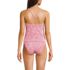 Women's Tugless High Neck Strappy Back Tankini Swimsuit Top, Back