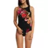 Women's Tugless High Neck Strappy Back Tankini Swimsuit Top, Front