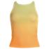 Women's Mastectomy Tugless High Neck Strappy Back Tankini Swimsuit Top, Front
