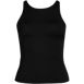 Women's Tugless High Neck Strappy Back Tankini Swimsuit Top, Front