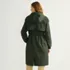 Women's Petite Crinkle Coat, Back