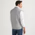 Men's Sweater Hybrid Vest, Back