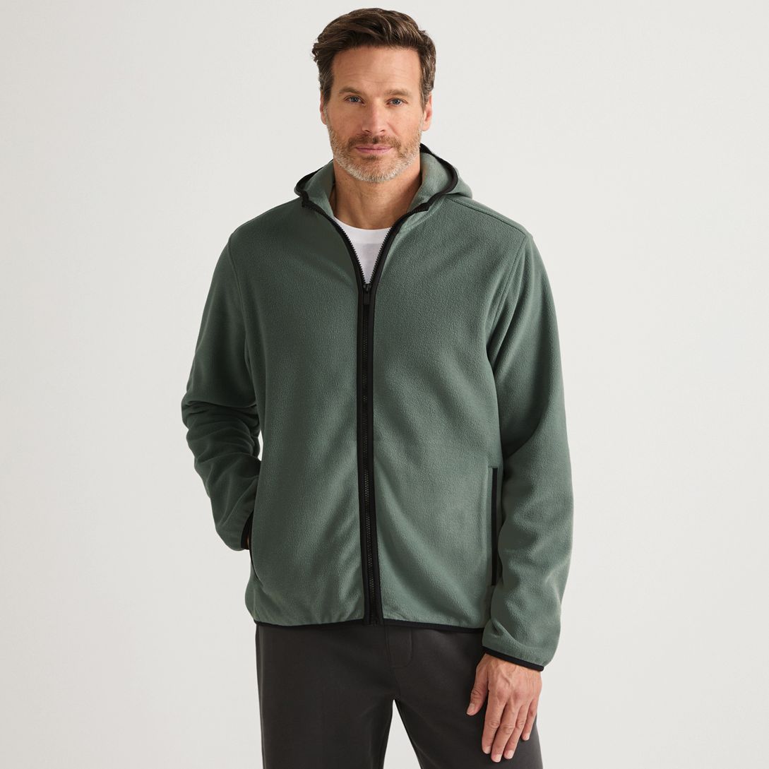 Men's Anyweather Fleece Hooded Full Zip Jacket
