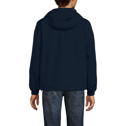 Men's Squall Waterproof Packable Rain Jacket, Back