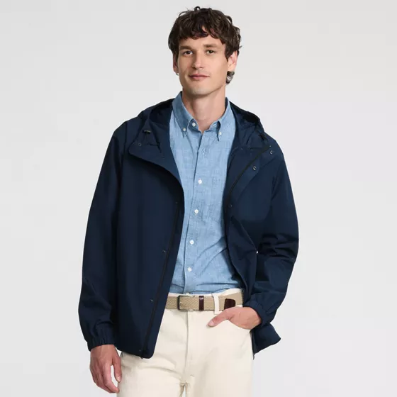 Men's Squall Waterproof Packable Rain Jacket - primary