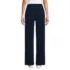 Women's Sport Knit High Rise Pleated Wide Leg Pants, Back