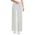 Women's Sport Knit High Rise Pleated Wide Leg Pants, Front