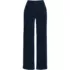Women's Sport Knit High Rise Pleated Wide Leg Pants, Front