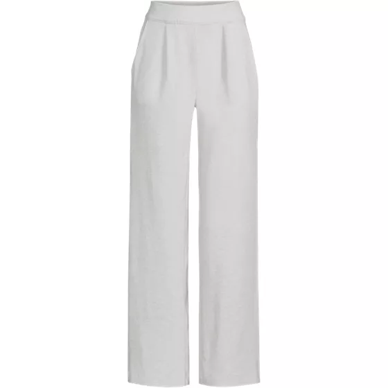 Women's Plus Size Sport Knit High Rise Pleated Wide Leg Pants - primary