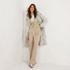 Women's Petite Sport Knit High Rise Pleated Wide Leg Pants, alternative image