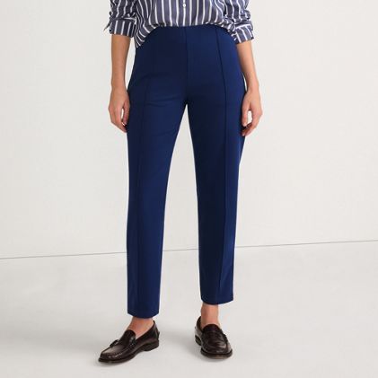 Women's Petite Starfish High Rise Pintuck Pencil Ankle Pants - image 2
