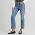 Women's Recover Denim High Rise Kick Flare Crop Jeans, Front