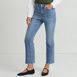 Women's Recover Denim High Rise Kick Flare Crop Jeans, Front