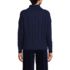 Women's Drifter Cable Quarter Zip Sweater, Back