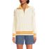 Women's Drifter Cable Quarter Zip Sweater, Front