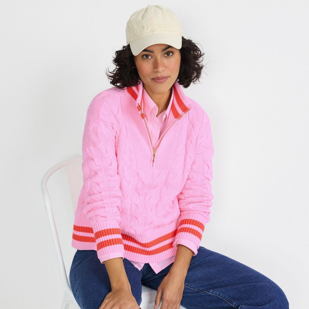 NWT Lands' End Cotton Drifter Crew Neck Sailboat Sailing