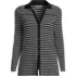 Women's Long Sleeve Polished Rib Button Through Tunic Shirt, Front
