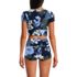 Women's Tugless Cap Sleeve Midkini Top, Back