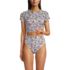Women's Tugless Cap Sleeve Midkini Top, Front