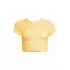 Women's Tugless Cap Sleeve Midkini Top, Front