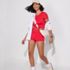 Women's Tugless Cap Sleeve Midkini Top, alternative image
