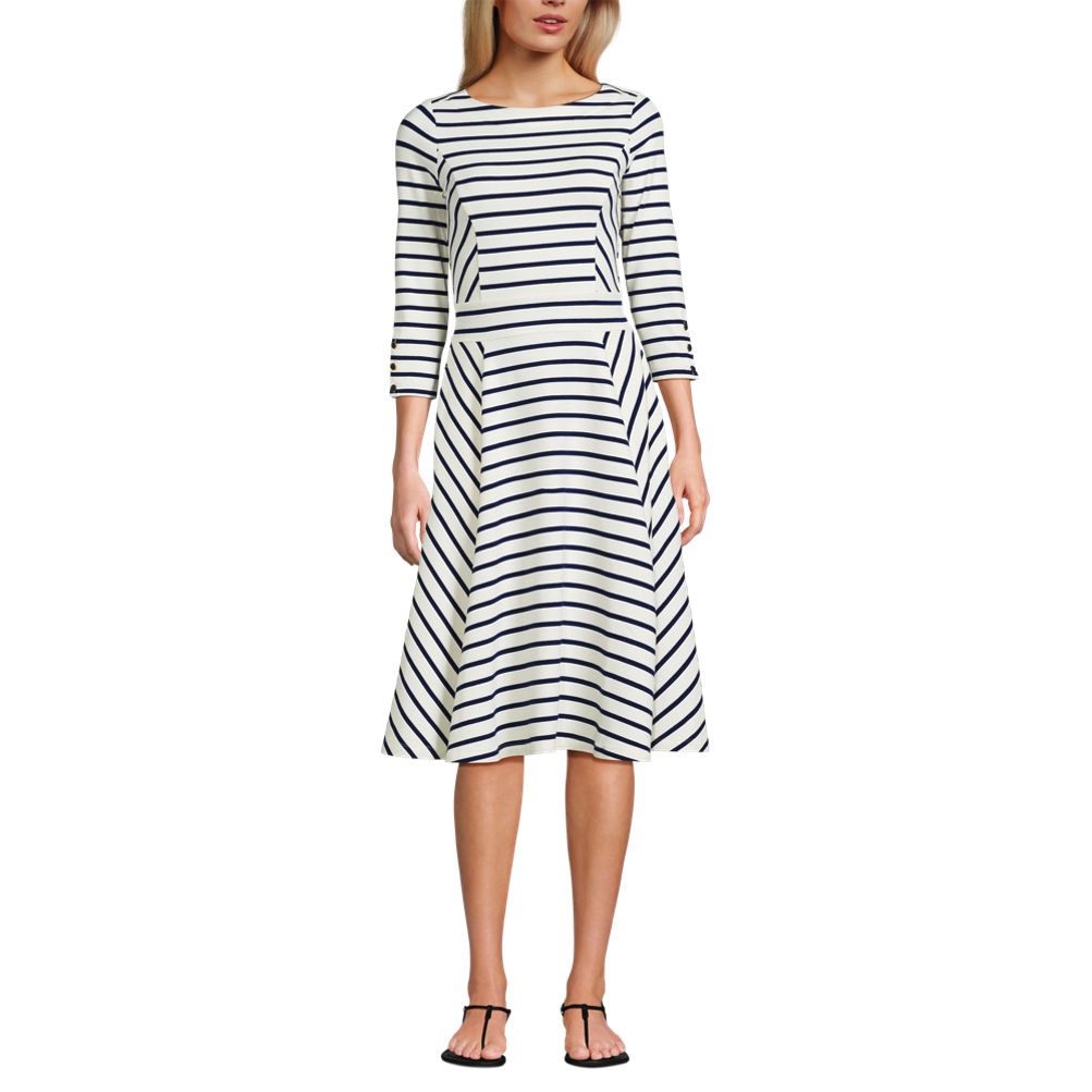 Women's Starfish 3/4 Sleeve Dress | Lands' End