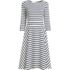 Women's Plus Size Starfish 3/4 Sleeve Dress, Front