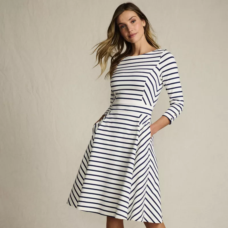 Women's Starfish 3/4 Sleeve Dress, alternative image