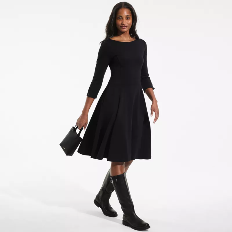 Women's Starfish 3/4 Sleeve Dress, alternative image