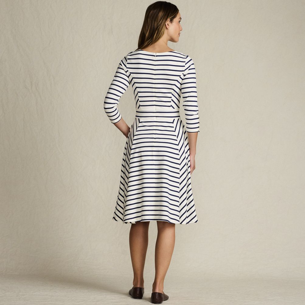 Women's Starfish 3/4 Sleeve Dress | Lands' End